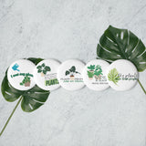 Pithy Plant Sayings Buttons